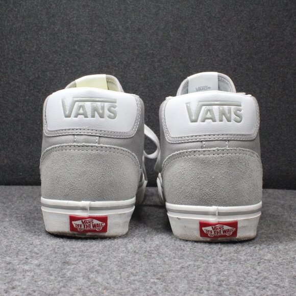 Vans Mid Skool 37 LX Vault OG Shoes Sneakers Gray and White Men's Size 12 - Picture 4 of 12